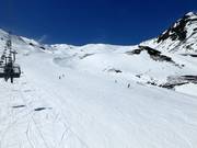 Piste facile au Tuxerjoch