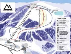 Plan des pistes Beskid Sport Arena (Szczyrk)