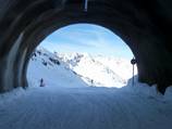 Nouvelle piste Karlesjochbahn - tunnel de ski Wiesejaggl