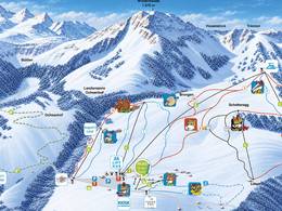 Plan des pistes Schetteregg – Egg