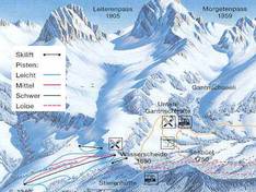 Plan des pistes Gantrisch Gurnigel