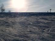 Piste damée au Bläsiberg