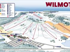 Plan des pistes Wilmot Mountain