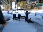 Assistance à l'embarquement au télésiège