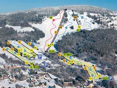 Plan des pistes Studenov