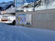 Panneau d'information à la HoheMutBahn