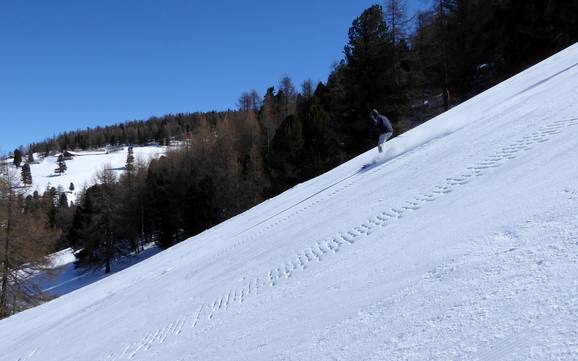 Domaines skiables pour skieurs confirmés et freeriders Vallée de Viège (Vispertal) – Skieurs confirmés, freeriders Bürchen/Törbel – Moosalp