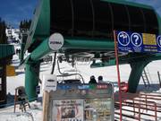 WaWa Quad Chair - 4 places | Télésiège à pinces fixes