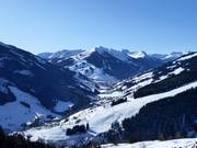 Vue sur Hinterglemm et Zwölferkogel