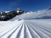 Piste en dessous de la station supérieure