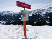 Il est interdit de circuler dans les zones de protection de la faune désignées.