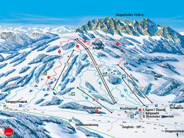 Plan des pistes Jungholz