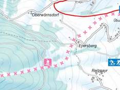 Plan des pistes Buchberg – Goldegg