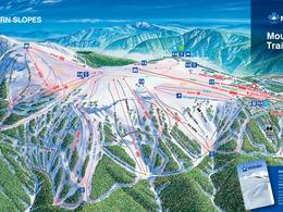 Plan des pistes Mt. Buller