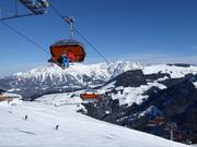 Siller-Keat - 6 places | Télésiège rapide (débrayable) avec capots de protection et sièges chauffants