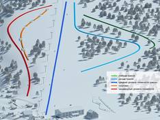Plan des pistes Nord Star – Murmansk