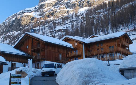 Verceil: offres d'hébergement sur les domaines skiables – Offre d’hébergement Alagna Valsesia/Gressoney-La-Trinité/Champoluc/Frachey (Monterosa Ski)