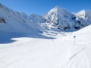 La piste facile Madritschabfahrt au Schöntauf