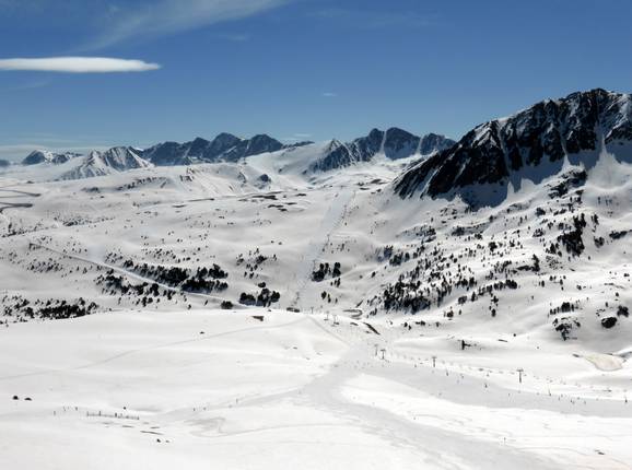 Vue sur Grandvalira