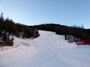 Descente vers le Grünbodenexpress le matin