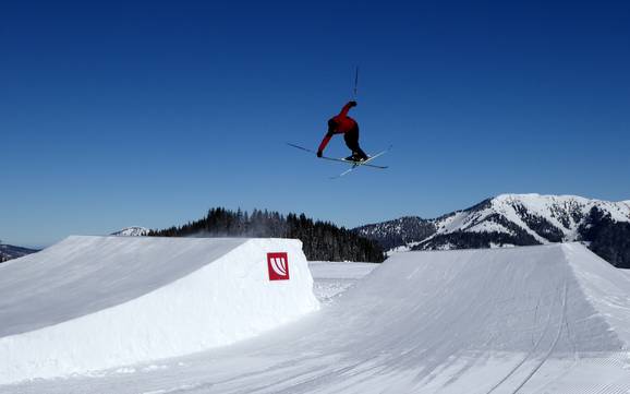 Snowparks Alpes du Chiemgau – Snowpark Steinplatte Winklmoosalm – Waidring/Reit im Winkl