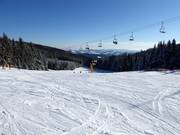 Large piste d'entraînement sur la Mönichkirchner Schwaig