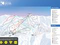 Plan des pistes Coronet Peak