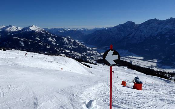 Domaines skiables pour skieurs confirmés et freeriders Massif du Schober – Skieurs confirmés, freeriders Zettersfeld – Lienz