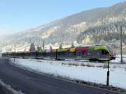 Le train relie Sillian à Bruneck.