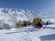 Enneigement complet dans le domaine skiable Schilthorn