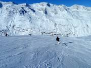 Piste depuis la Hohe Mut