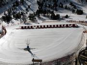 Espace d'entraînement dans le jardin des neiges