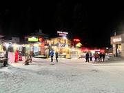 Borovets animé le soir