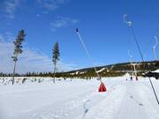 Lance à neige dans le domaine skiable Idre Himmelfjäll