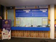 Zone de caisse soignée à Andalo