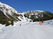 Piste facile au télésiège Thanellerbahn