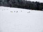 Piste facile et large