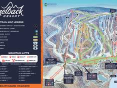 Plan des pistes Camelback