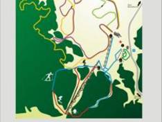 Plan des pistes Provitis Ilias – Metsovo