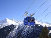 Galzigbahn - 24 places | Funitel - télécabine stable au vent composée de deux câbles porteurs-tracteurs parallèles distants