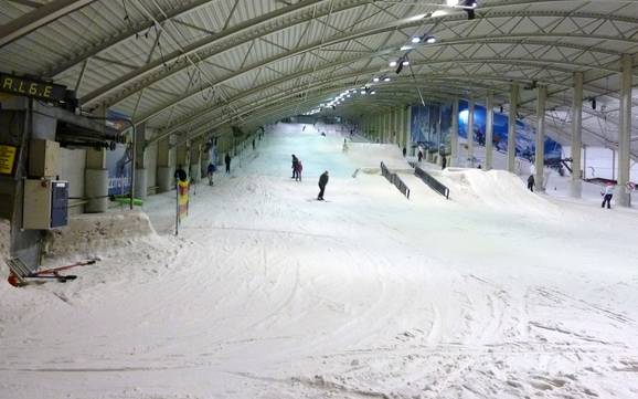Diversité des pistes Hollande-Septentrionale – Diversité des pistes SnowWorld Amsterdam