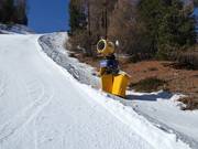 Canons à neige performants dans le domaine skiable de Watles