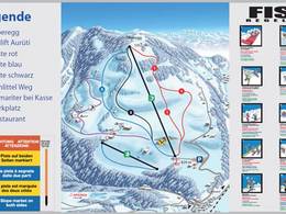 Plan des pistes Fischenthal-Aurüti – Oberegg