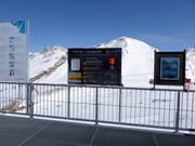 Point de contrôle freeride au Rothorn