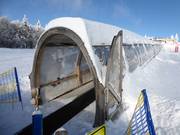 Förderband Rodelbahn - Tapis roulant/Moving Carpet recouvert d’une galerie