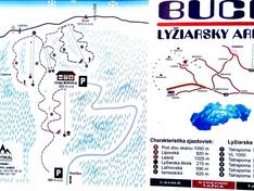 Plan des pistes Búče – Renčišov