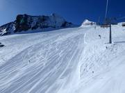 Préparation parfaite des pistes au télésiège Schmiedingerbahn