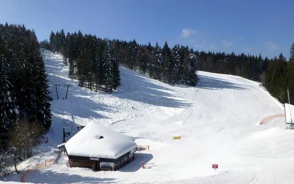 La plus haute gare aval dans l' arrondissement de Lörrach – domaine skiable Notschrei