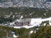 Vue sur One Ski Hill Place avec Breckenridge