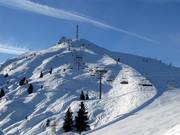 Zone de freeride au Cima Paganella